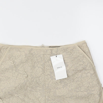 MNG Womens Beige   Hot Pants Shorts Size S