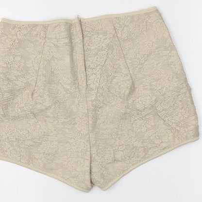MNG Womens Beige   Hot Pants Shorts Size S