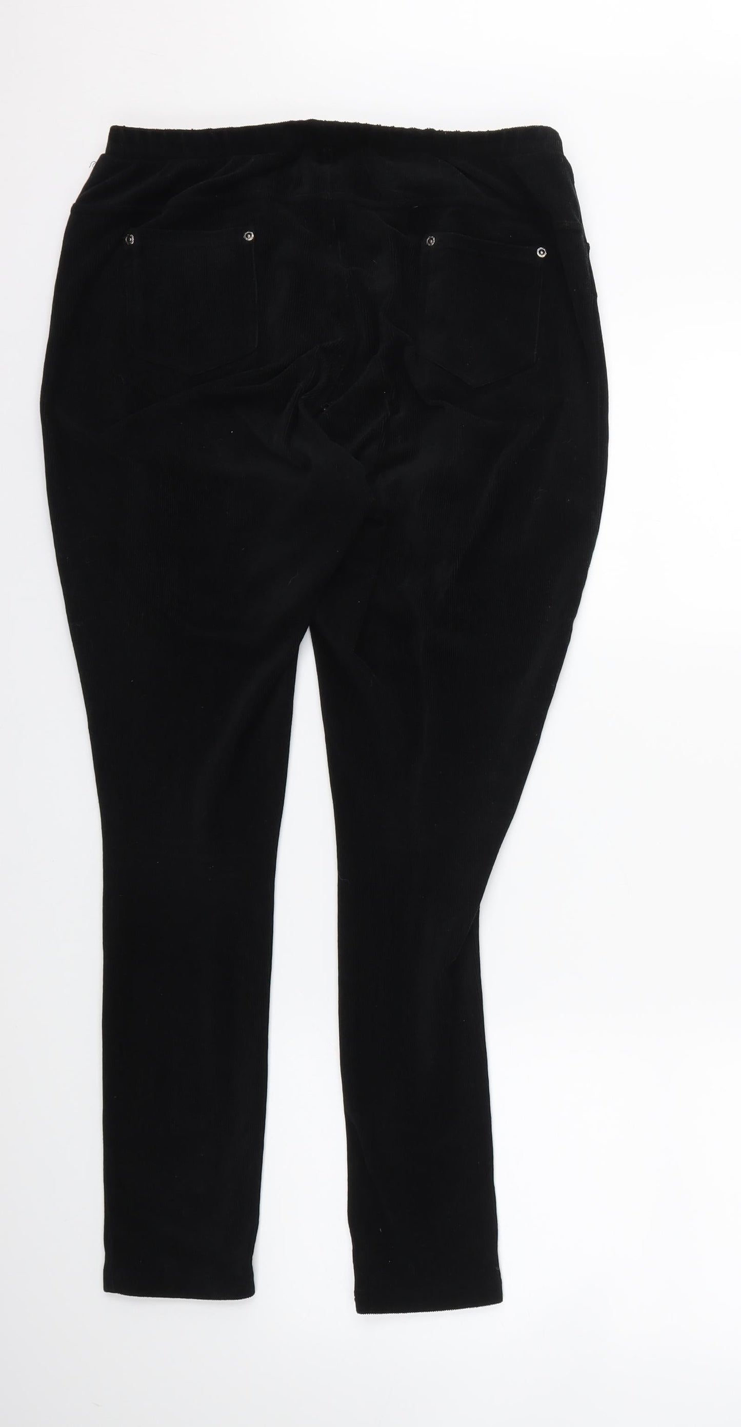 with love Womens Black   Jegging Trousers Size M L25 in