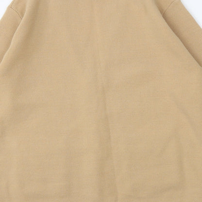 Preworn Womens Beige   Cardigan Jumper Size 16