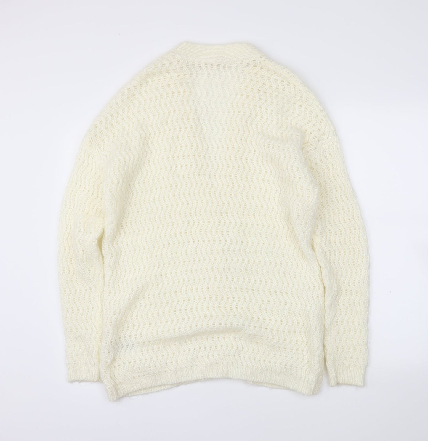 Love knitwear Womens Ivory   Wrap Jumper Size 14