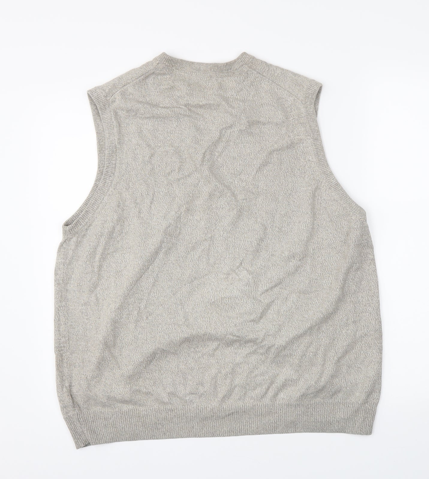 M&S Mens Beige   Pullover Jumper Size L