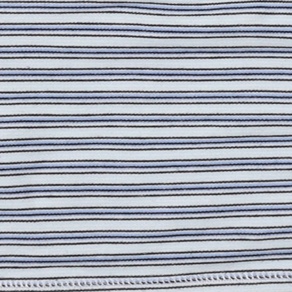 George Baby Blue Striped  Jersey T-Shirt Size 0-3 Months  - My big red fire engine