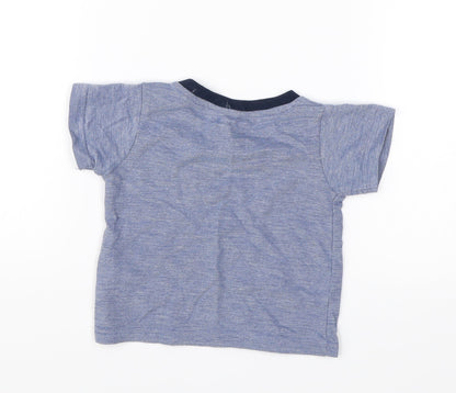 Early Days Baby Blue   Basic T-Shirt Size 9-12 Months
