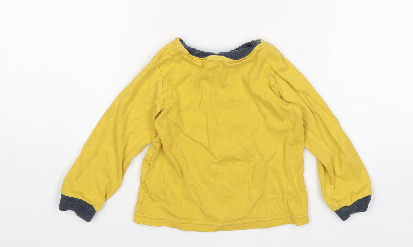 George Baby Yellow   Jersey T-Shirt Size 18-24 Months  - Batman Mummy's super hero
