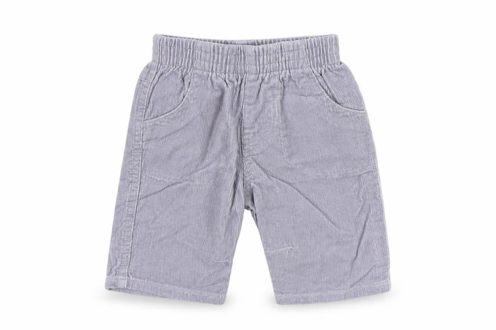 Front view of Cherokee Baby Grey Capri Trousers, size 0-3, Months