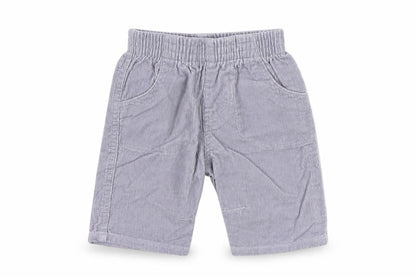 Front view of Cherokee Baby Grey Capri Trousers, size 0-3, Months