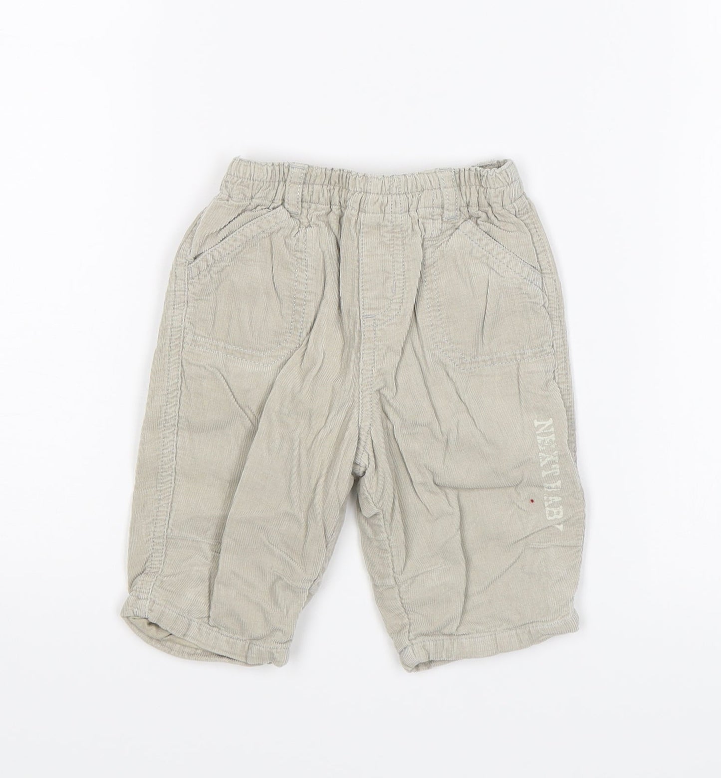 NEXT Baby Beige   Capri Trousers Size 0-3 Months