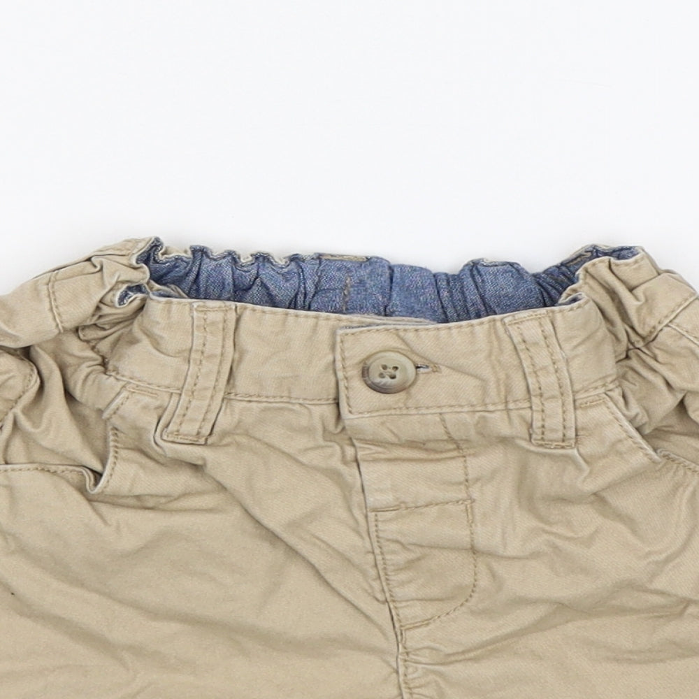 Matalan Baby Beige   Capri Trousers Size 18-24 Months