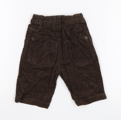Preworn Baby Brown   Capri Trousers Size 0-3 Months