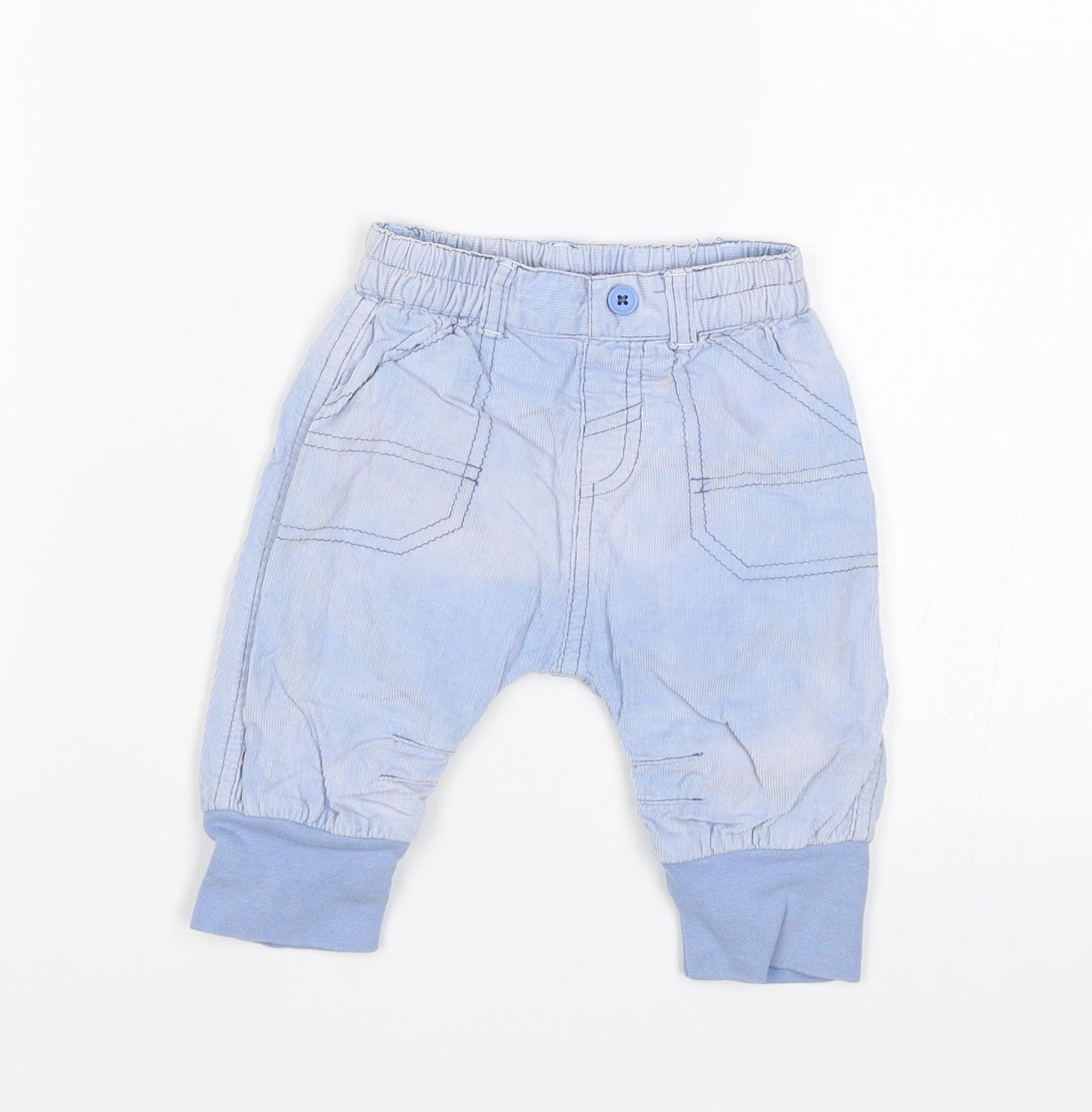 NEXT Baby Blue   Jogger Trousers Size 0-3 Months