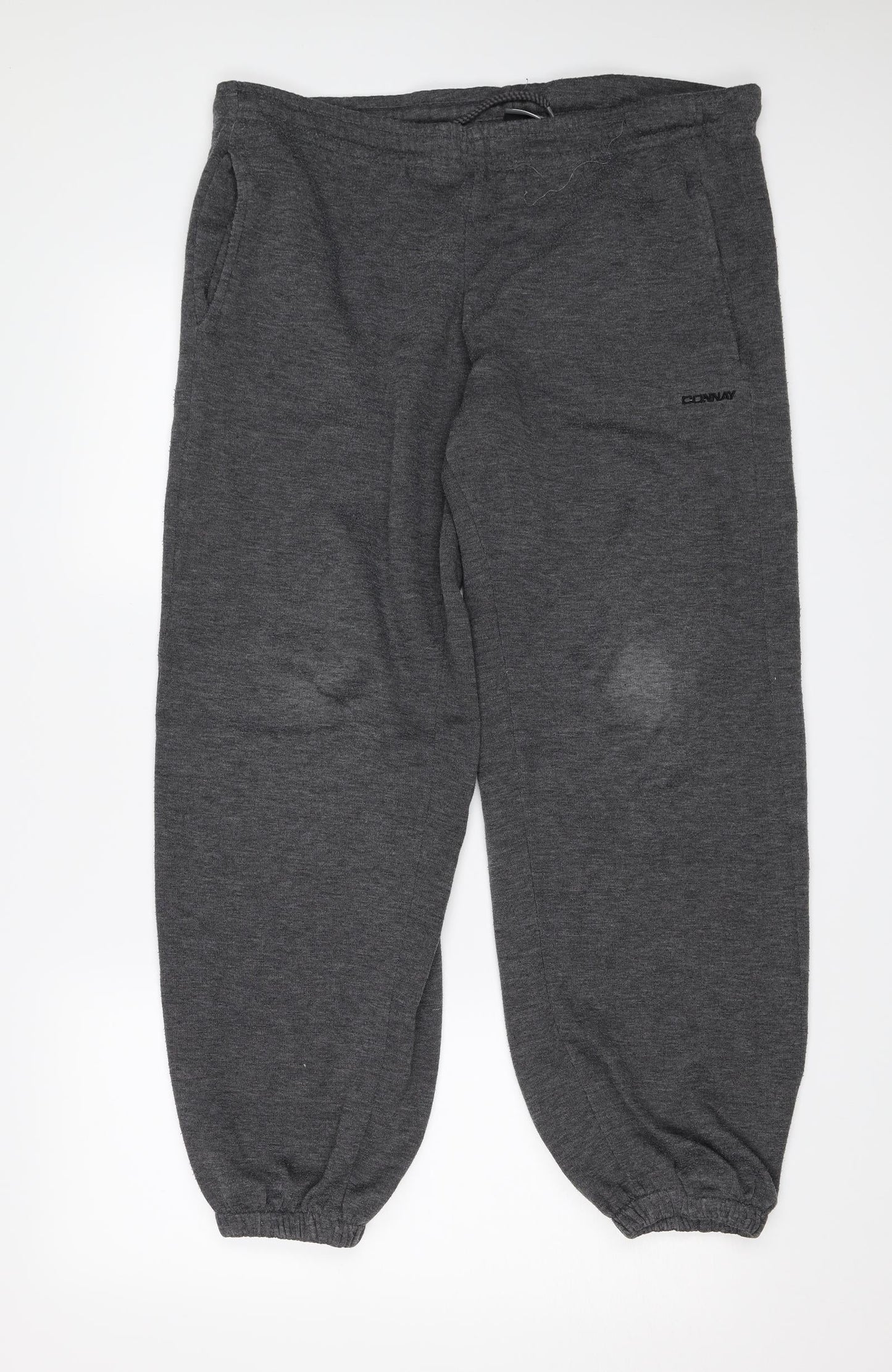 Donnay Mens Grey   Sweatpants Trousers Size S L28 in