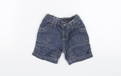 Matalan Baby Blue   Cargo Jeans Size 0-3 Months