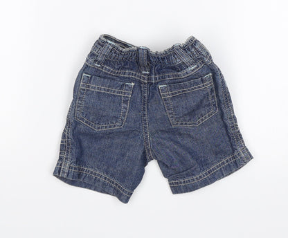 Matalan Baby Blue   Cargo Jeans Size 0-3 Months