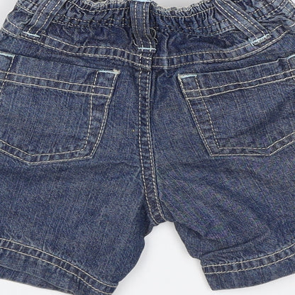 Matalan Baby Blue   Cargo Jeans Size 0-3 Months