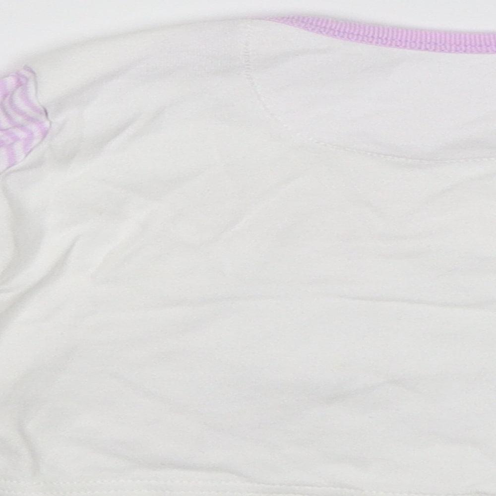 George Baby White   Jersey T-Shirt Size 3-6 Months  - Piglet says its time for a snooze