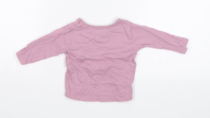 NEXT Baby Purple   Jersey T-Shirt Size 3-6 Months