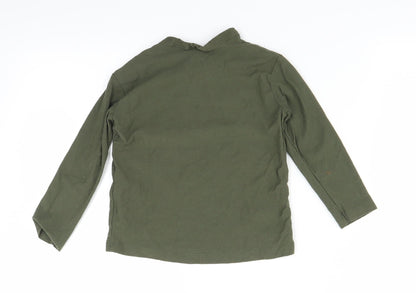 Zara Boys Green   Basic T-Shirt Size 2-3 Years  - let the good times roll