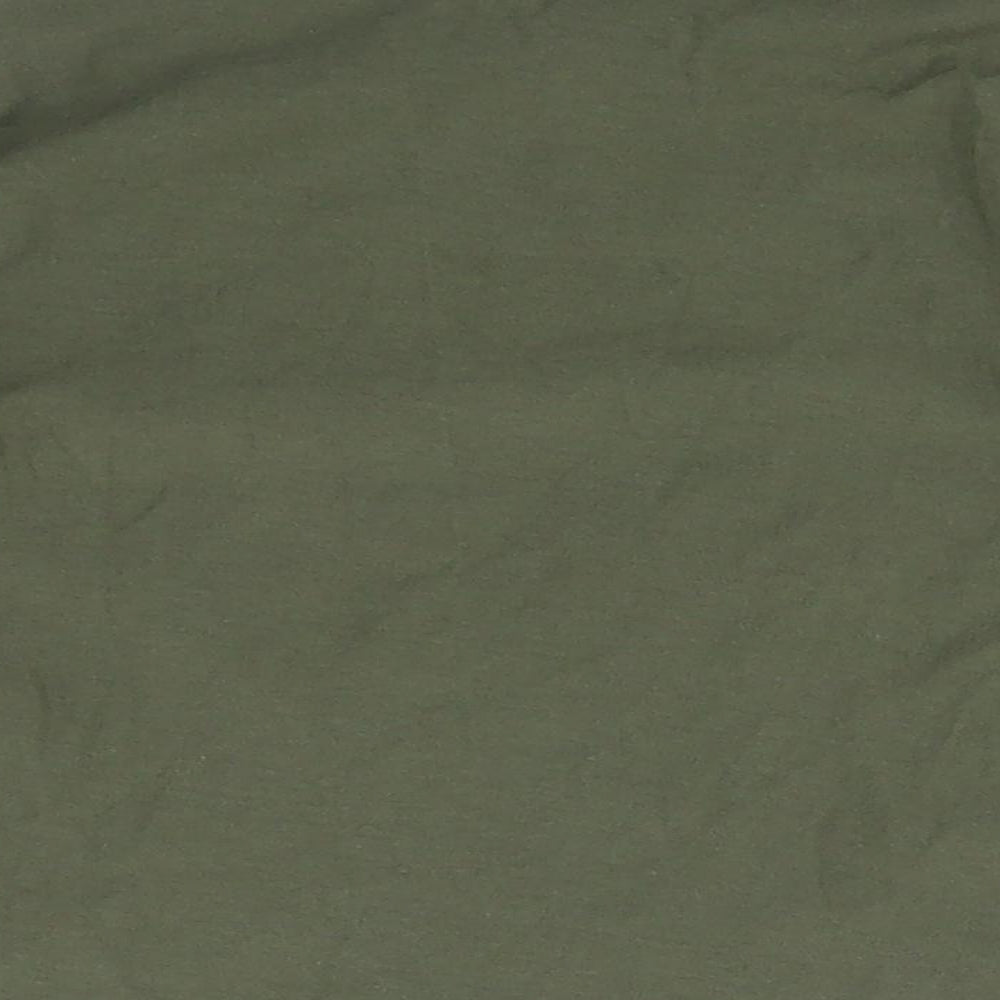 Zara Boys Green   Basic T-Shirt Size 2-3 Years  - let the good times roll