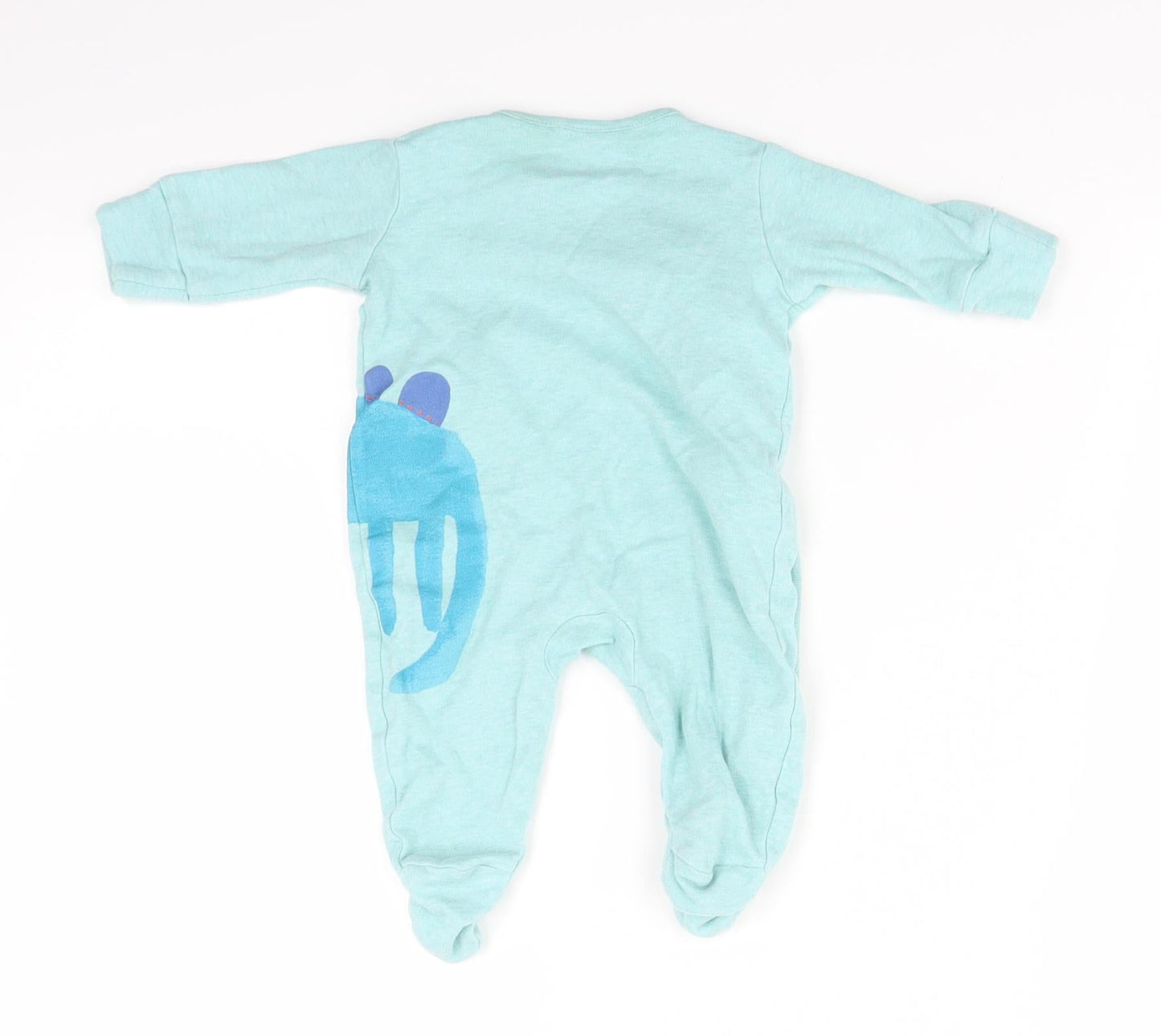 NEXT Baby Green   Babygrow One-Piece Size 0-3 Months  - DINOSAUR