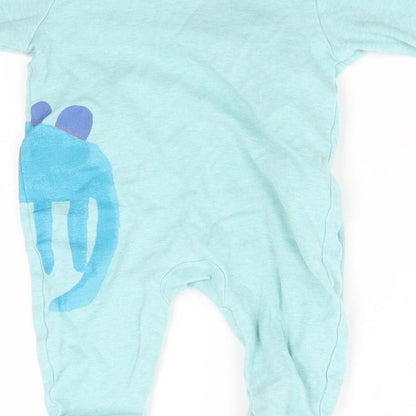 NEXT Baby Green   Babygrow One-Piece Size 0-3 Months  - DINOSAUR