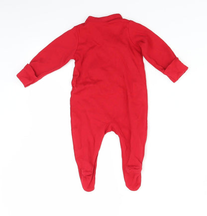 TU Baby Red   Babygrow One-Piece Size 0-3 Months