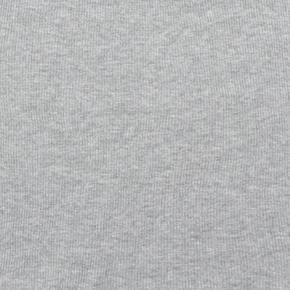 Womens UK Size 10 Atmosphere Grey Basic T-Shirt