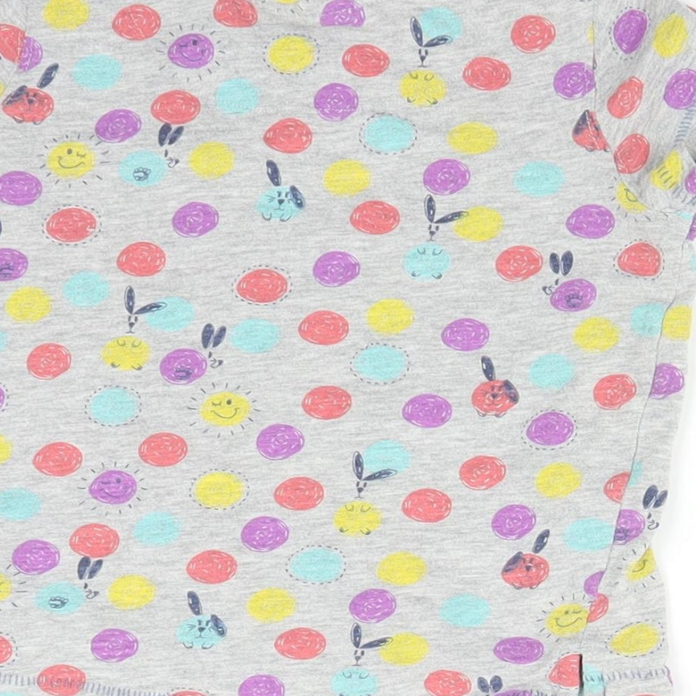 NEXT Baby Grey Polka Dot  Basic T-Shirt Size 18-24 Months