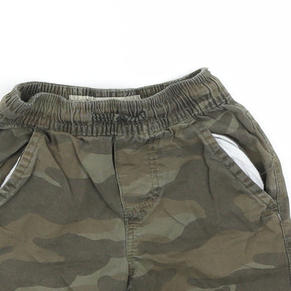 Primark Boys Green Camouflage  Bermuda Shorts Size 2-3 Years