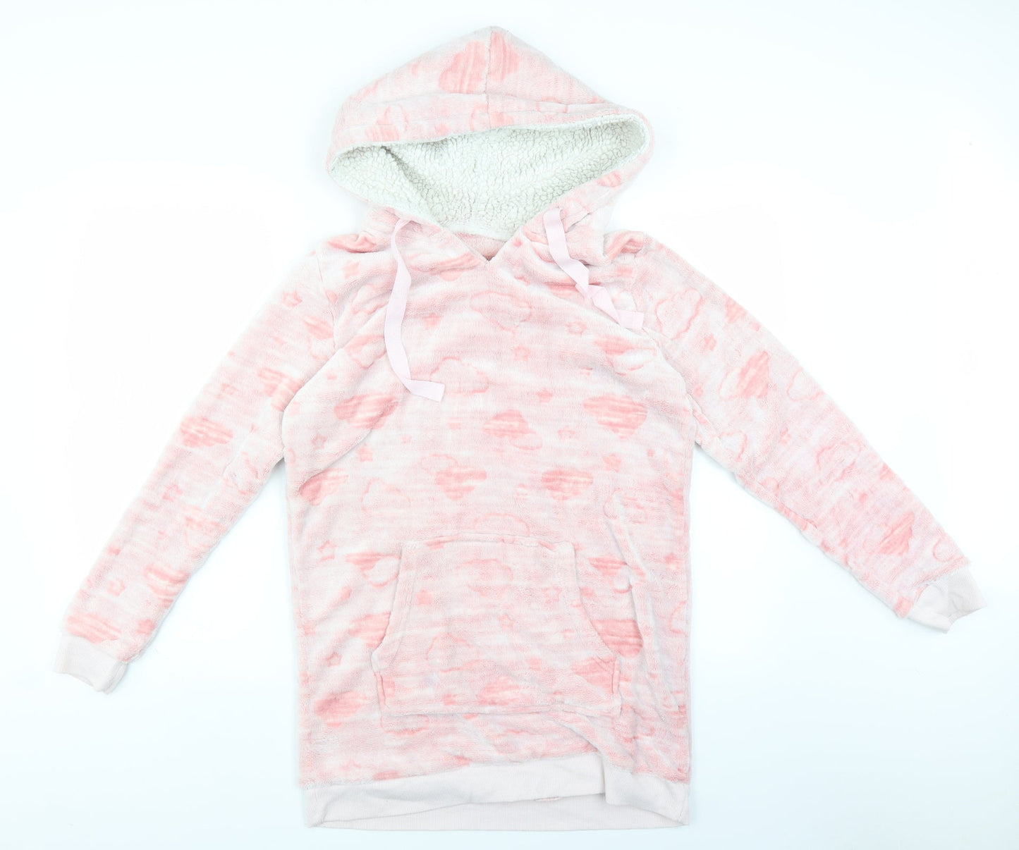 George Girls Pink   Pullover Hoodie Size 12-13 Years