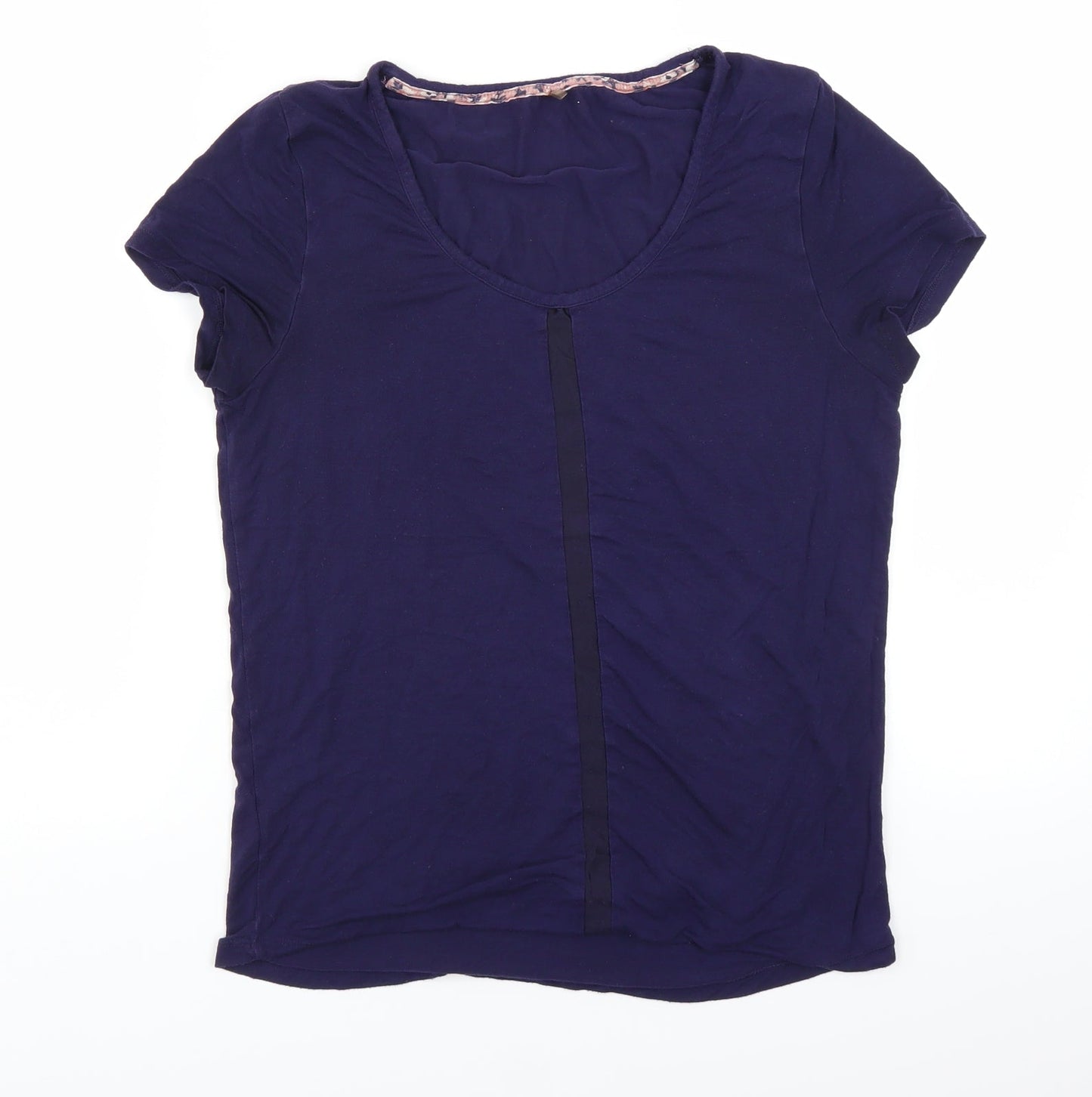 George Womens Purple   Basic T-Shirt Size 6