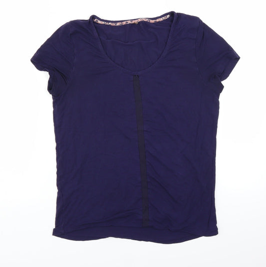 George Womens Purple   Basic T-Shirt Size 6