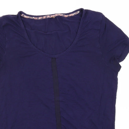 George Womens Purple   Basic T-Shirt Size 6