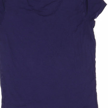George Womens Purple   Basic T-Shirt Size 6