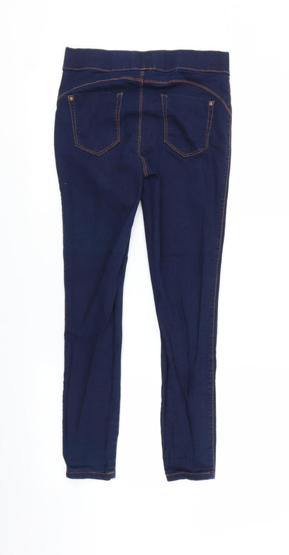Primark Womens Blue  Denim Jegging Jeans Size 10 L24 in
