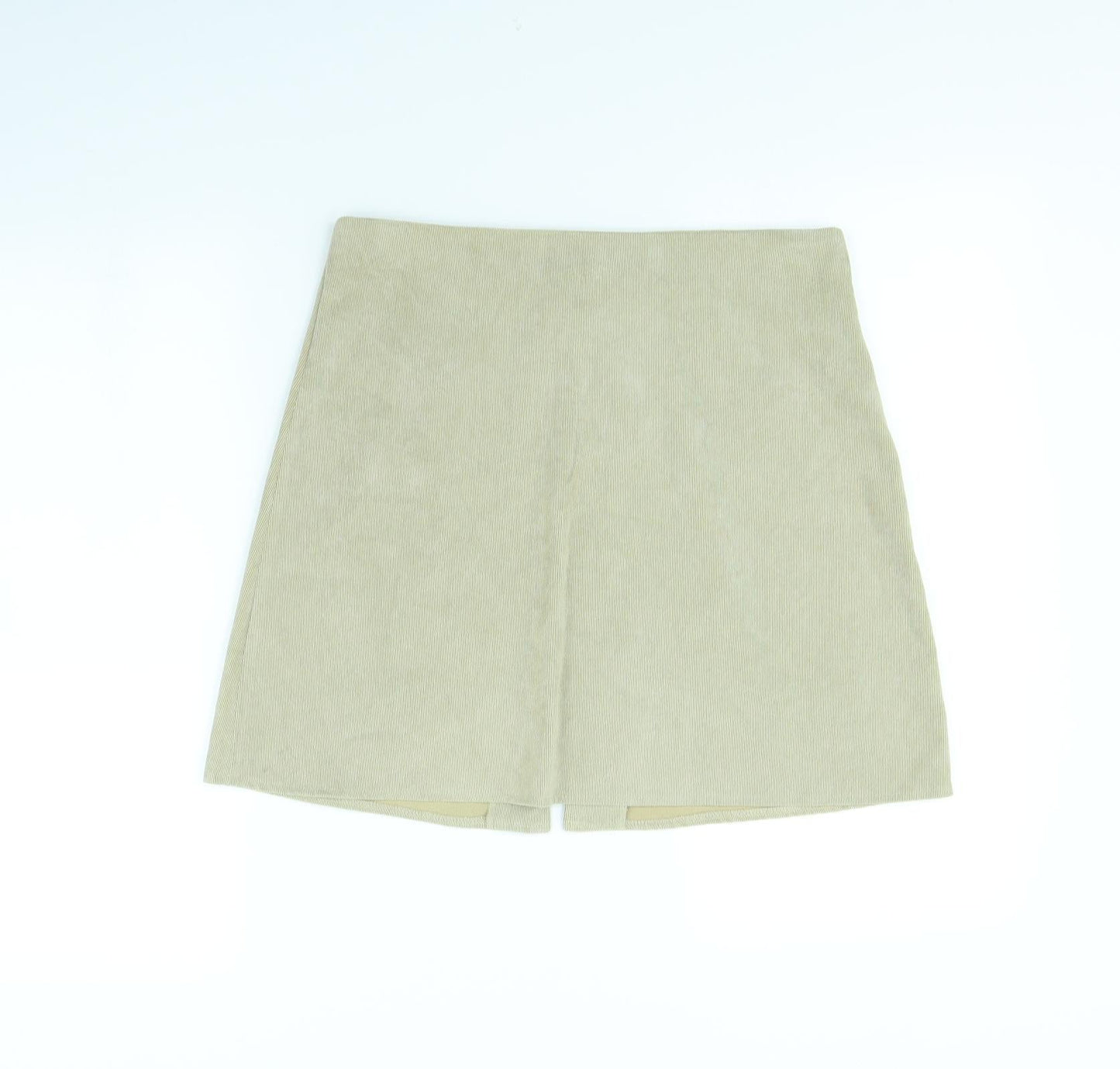 Atmosphere Womens Beige  Corduroy Mini Skirt Size 12