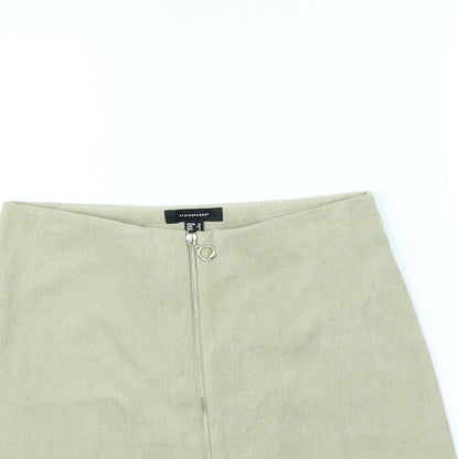 Atmosphere Womens Beige  Corduroy Mini Skirt Size 12