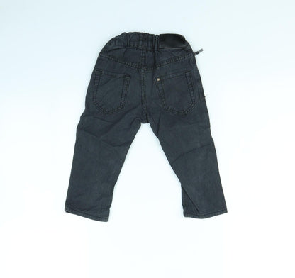 H&M Boys Blue   Capri Trousers Size 9 Months
