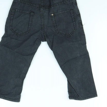 H&M Boys Blue   Capri Trousers Size 9 Months