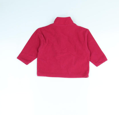 Preworn Girls Pink   Jacket  Size 9-12 Months