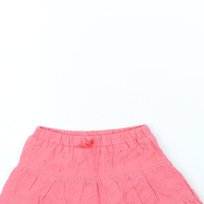 George Girls Pink   Flare Skirt Size 3-6 Months