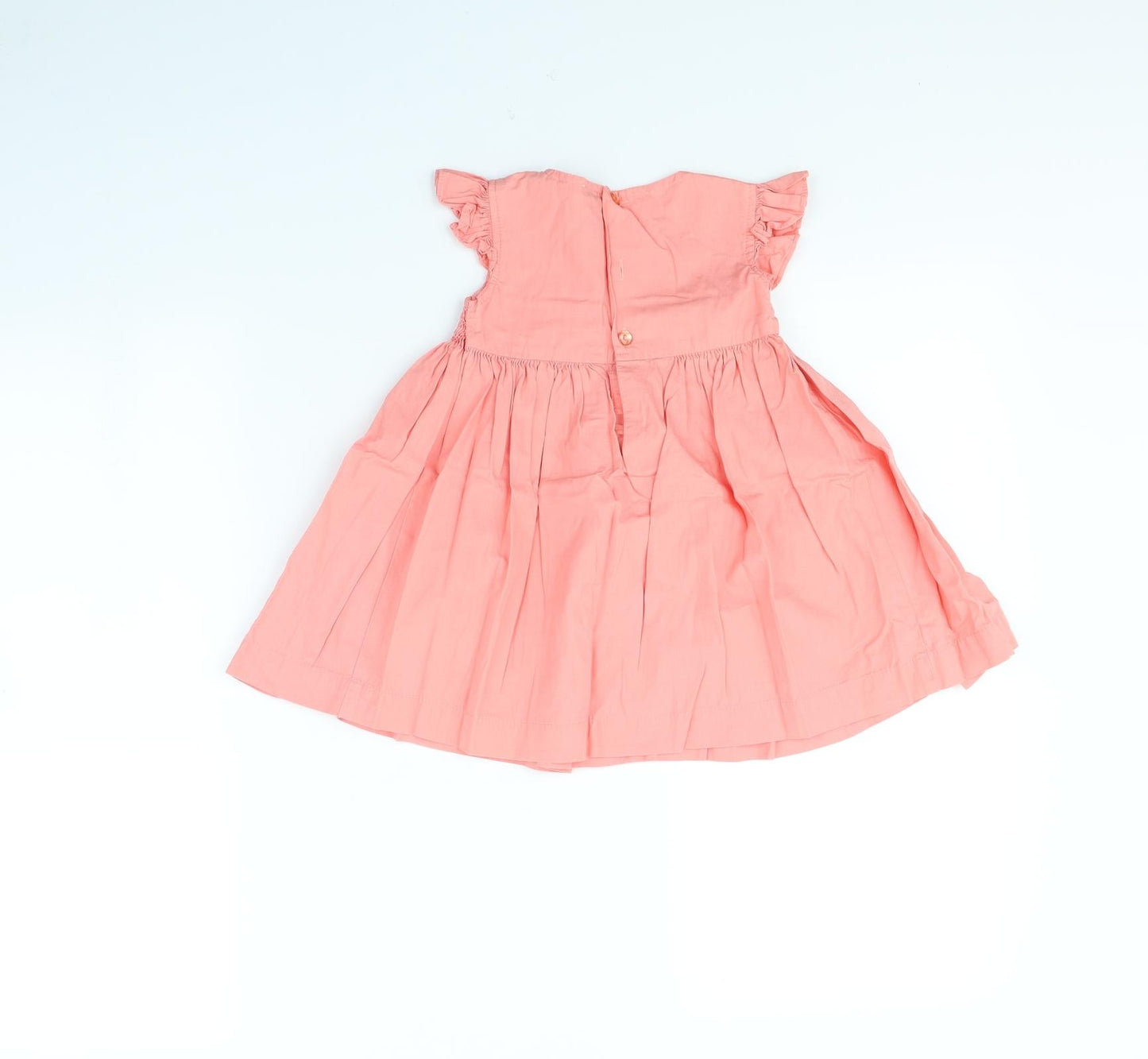M&Co Girls Pink   Fit & Flare  Size 12 Months