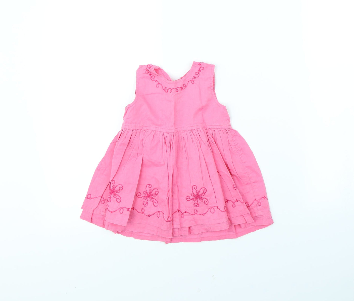 NEXT Girls Pink   Fit & Flare  Size 12 Months