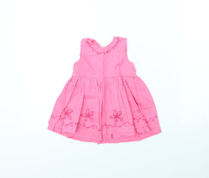 NEXT Girls Pink   Fit & Flare  Size 12 Months