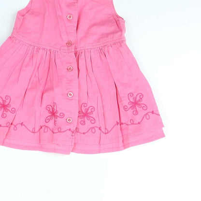 NEXT Girls Pink   Fit & Flare  Size 12 Months