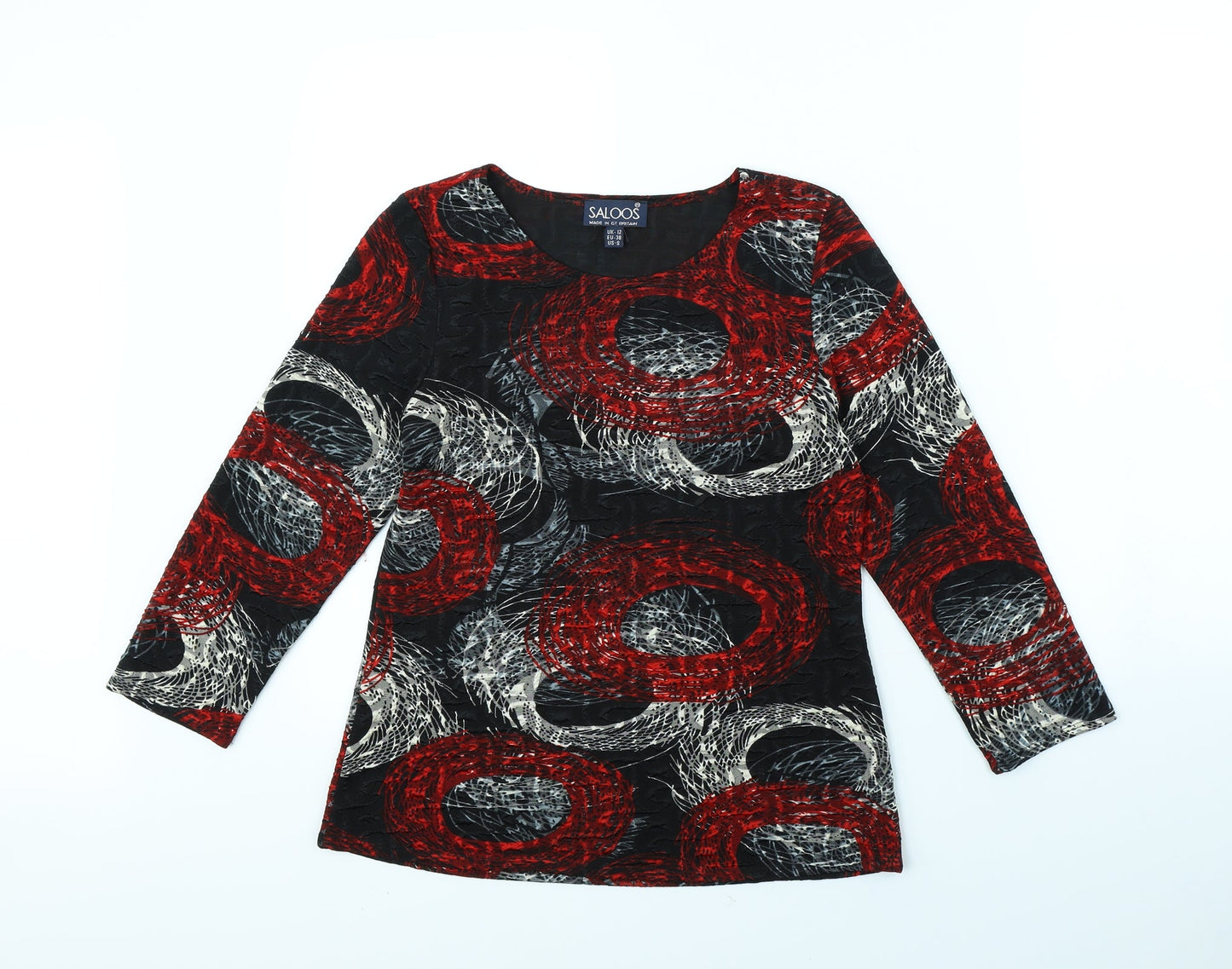 Saloos Womens Black   Pullover Jumper Size 12