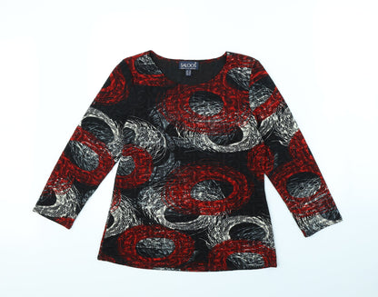 Saloos Womens Black   Pullover Jumper Size 12