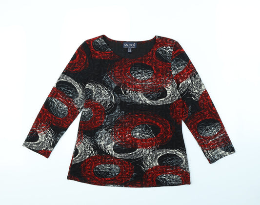 Saloos Womens Black   Pullover Jumper Size 12