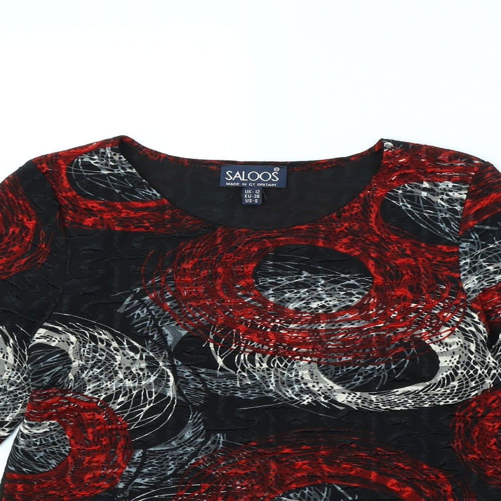 Saloos Womens Black   Pullover Jumper Size 12