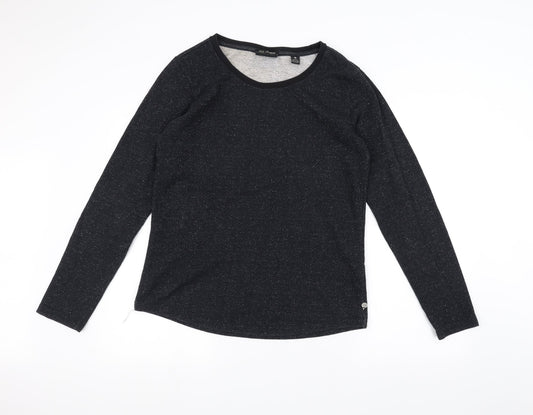 Front view of Maison Scotch women’s blue jumper, size M
